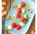 Pique apéritif Disc, en bambou, longueur: 90 mm