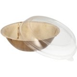 Bol en feuille de palmier avec couvercle, 800 ml
