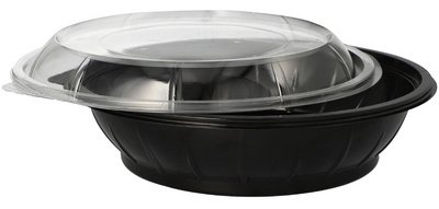 Bol à salade avec couvercle, rond