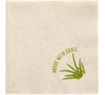 Serviette coktail, 240 x 240 mm, naturel