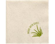 Cocktailservetten 240 x 240 mm naturel