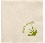 Cocktailservetten 240 x 240 mm naturel