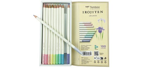 Crayons de couleur IROJITEN 'Volume 8', set de 10