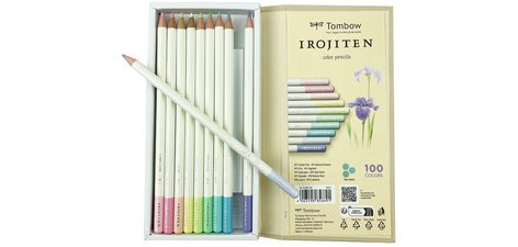 Crayons de couleur IROJITEN 'Volume 8', set de 10