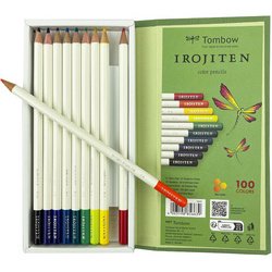 Crayons de couleur IROJITEN 'Volume 2', set de 10