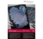 Bloc à dessin 'Black Paper', A5, uni, 250 g/m2, noir