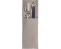 Serviette pochette 'ROYAL Collection', gris