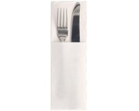 Serviette pochette 'ROYAL Collection', blanc