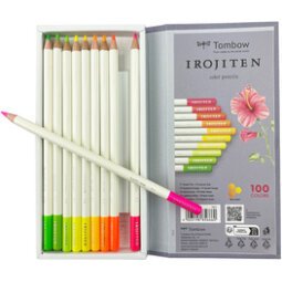 Crayons de couleur IROJITEN 'Volume 7', set de 10