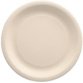 Assiette en déchets agricoles 'pure', rond, naturel