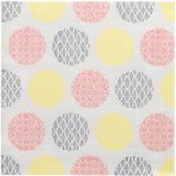 Serviette à motif 'ROYAL Collection Rococo', jaune/