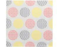 Serviette à motif 'ROYAL Collection Rococo', jaune/