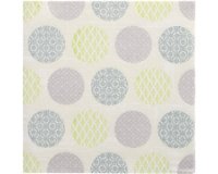 Serviette à motif 'ROYAL Collection Rococo', jaune/