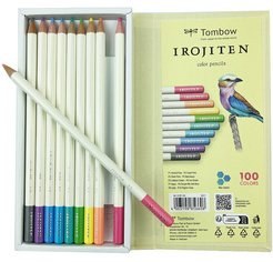 Crayons de couleur IROJITEN 'Volume 1', set de 10