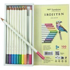 Crayons de couleur IROJITEN 'Volume 1', set de 10