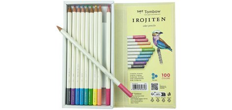 Crayons de couleur IROJITEN 'Volume 1', set de 10