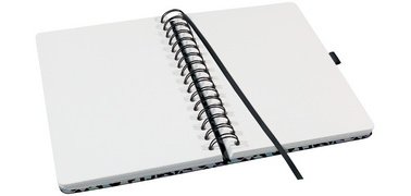 Cahier à spirale Jolie Inspire 'Blue Leo Love', A5