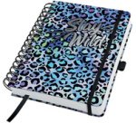 Cahier à spirale Jolie Inspire 'Blue Leo Love', A5