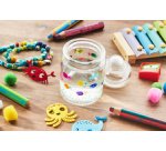 Crayon multi-talents woody 3en1 duo, jaune/bleu cyan