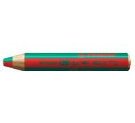 Crayon multi-talents woody 3en1 duo, orange/noir