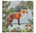 Serviette à motif 'Lama Party', 330 x 330 mm