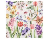 Serviette à motif 'Lisette', 330 x 330 mm