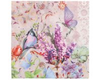 Serviette à motif 'Lisette', 330 x 330 mm