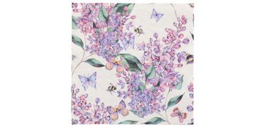 Serviette à motif 'Lisette', 330 x 330 mm