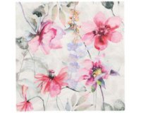 Serviette à motif 'Summer Scent', 330 x 330 mm