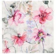 Serviette à motif 'Summer Scent', 330 x 330 mm