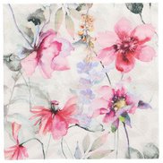 Serviette à motif 'Summer Scent', 330 x 330 mm