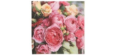 Serviette à motif 'Romance Antique', 330 x 330 mm