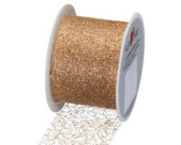 Ruban cadeau, sur bobine 'Lace metallic'