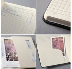 Carnet de notes Conceptum Design Casual, A4, gris /