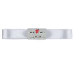 Ruban cadeau 'double satin', 15 mm x 3 m