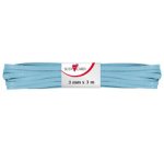 Ruban cadeau 'double satin', 3 mm x 3 m