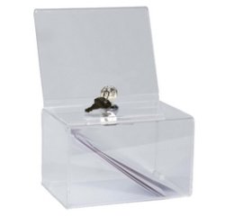 Urne A6 15X10,5X10 cm - Cristal