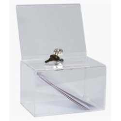 Urne A6 15X10,5X10 cm - Cristal