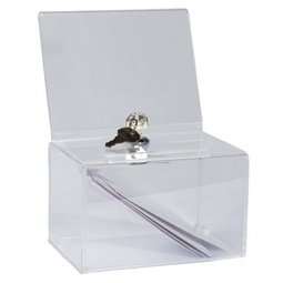 Urne A6 15X10,5X10 cm - Cristal