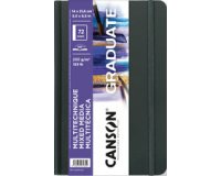 Carnet à croquis GRADUATE Mixed Media, noir