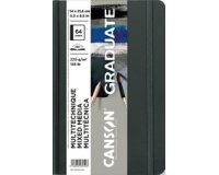 Carnet à croquis GRADUATE Mixed Media, noir