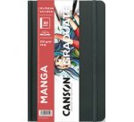 Carnet à croquis GRADUATE Manga, 140 x 216 mm, noir