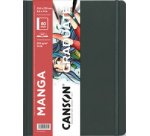 Carnet à croquis GRADUATE Manga, 140 x 216 mm, noir