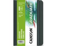 Carnet à croquis GRADUATE DRAWING, 102 x 152 mm, noir