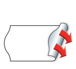 Étiquette pour étiqueteuse de prix 22 x 12 mm, blanc