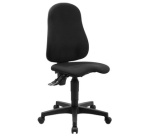 Chaise de bureau pivotante 'Ortho Point', noir