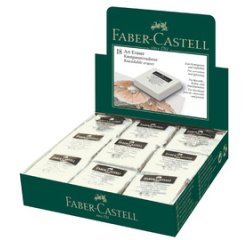 FABER-CASTELL Gomme mie de pain ART ERASER, blanc