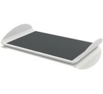 Repose-pieds Ergo, plastique, gris clair