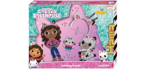 Hama Perles à repasser 'Gabbys Dollhouse', coffret cadeau