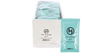 Gel douche & Shampoing 2en1, sachet de 12 ml
